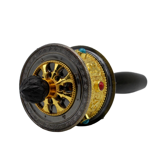 Handheld Spinning Prayer Wheel