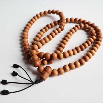 108+1 beads Sandalwood Mala