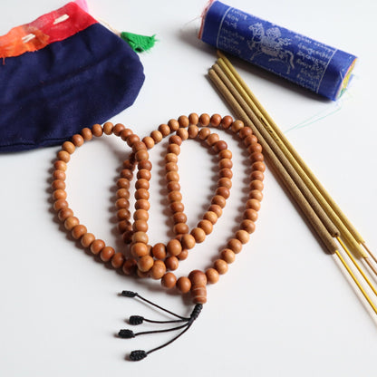 108+1 beads Sandalwood Mala